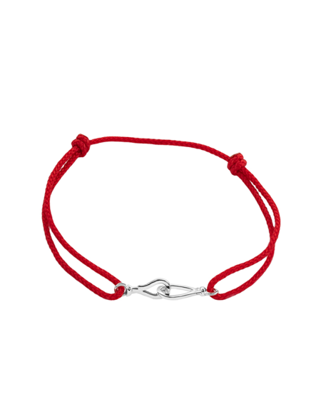 925 sterling silver infinity red string bracelet